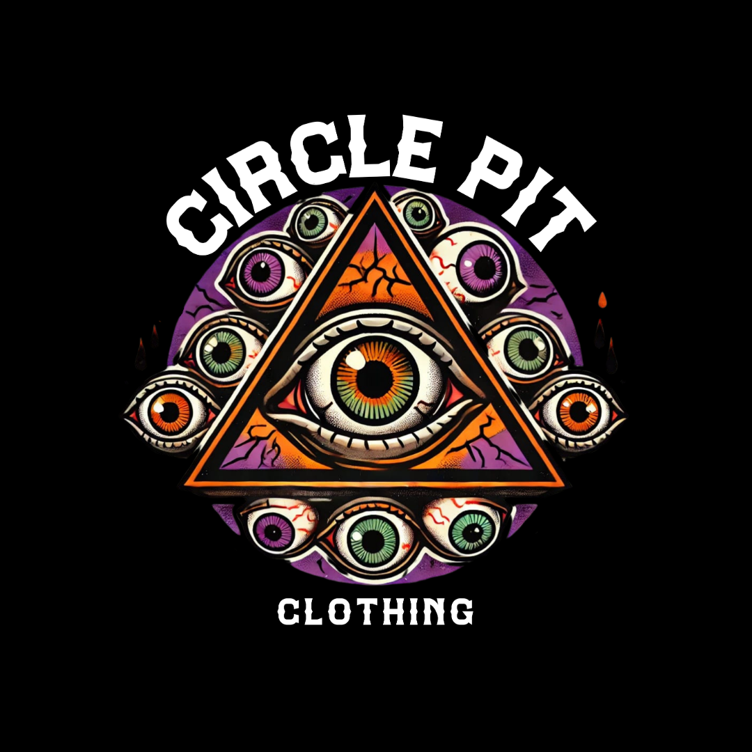 Crop-top noir "Eyes sight logo" (Bientôt dispo)