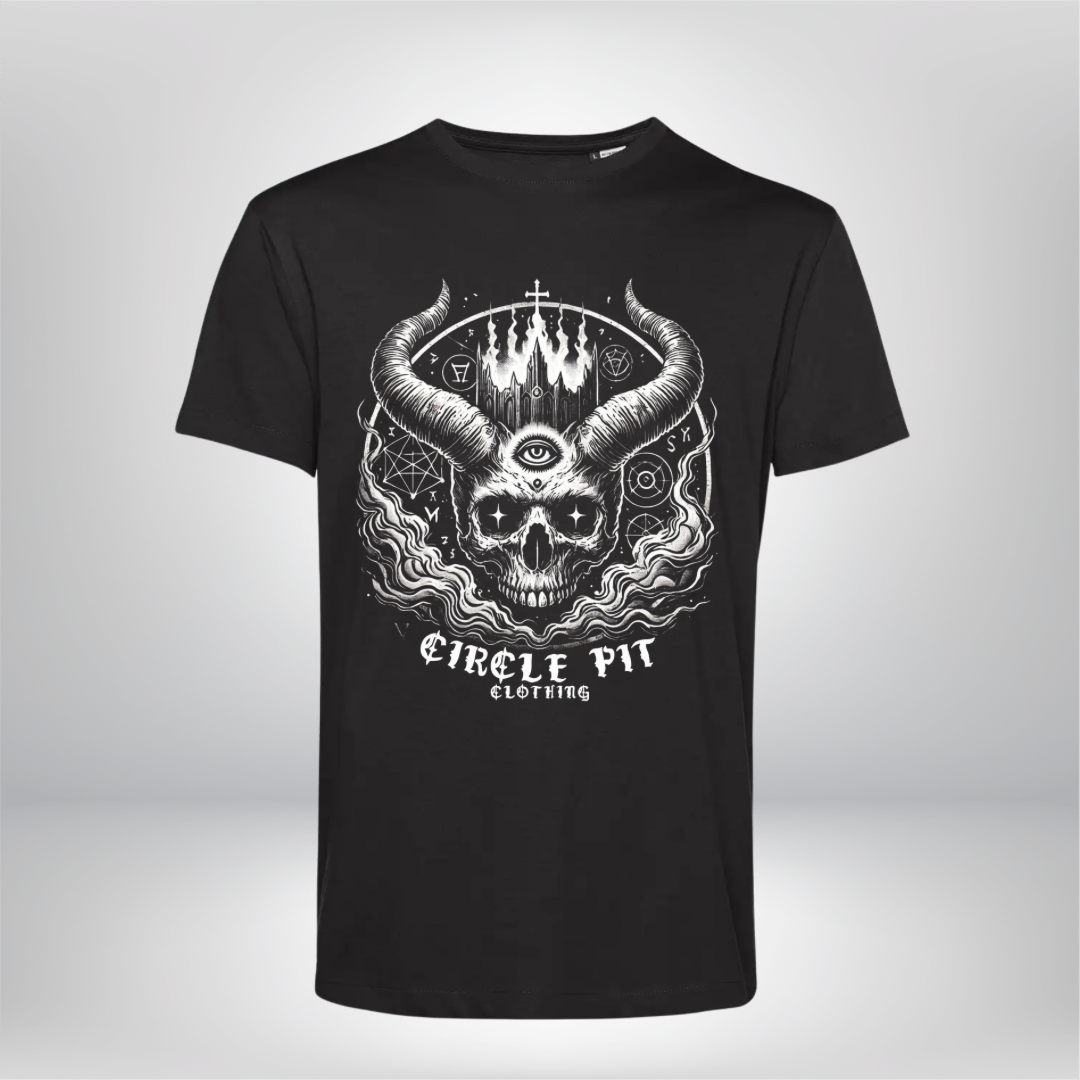 T-Shirt unisexe "devil logo" (100% organic cotton)