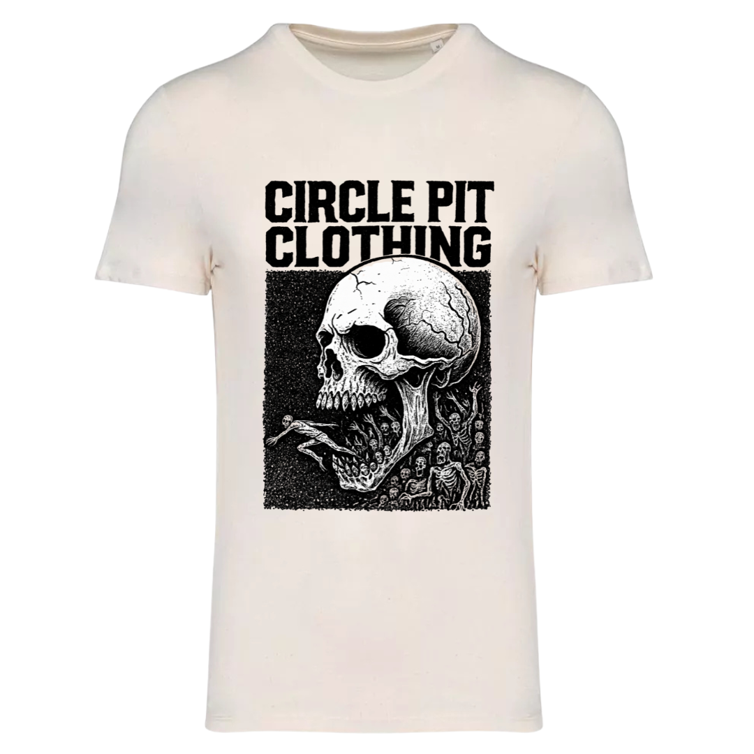 T-Shirt unisexe "skull eater logo" (100% organic cotton / Vegan)