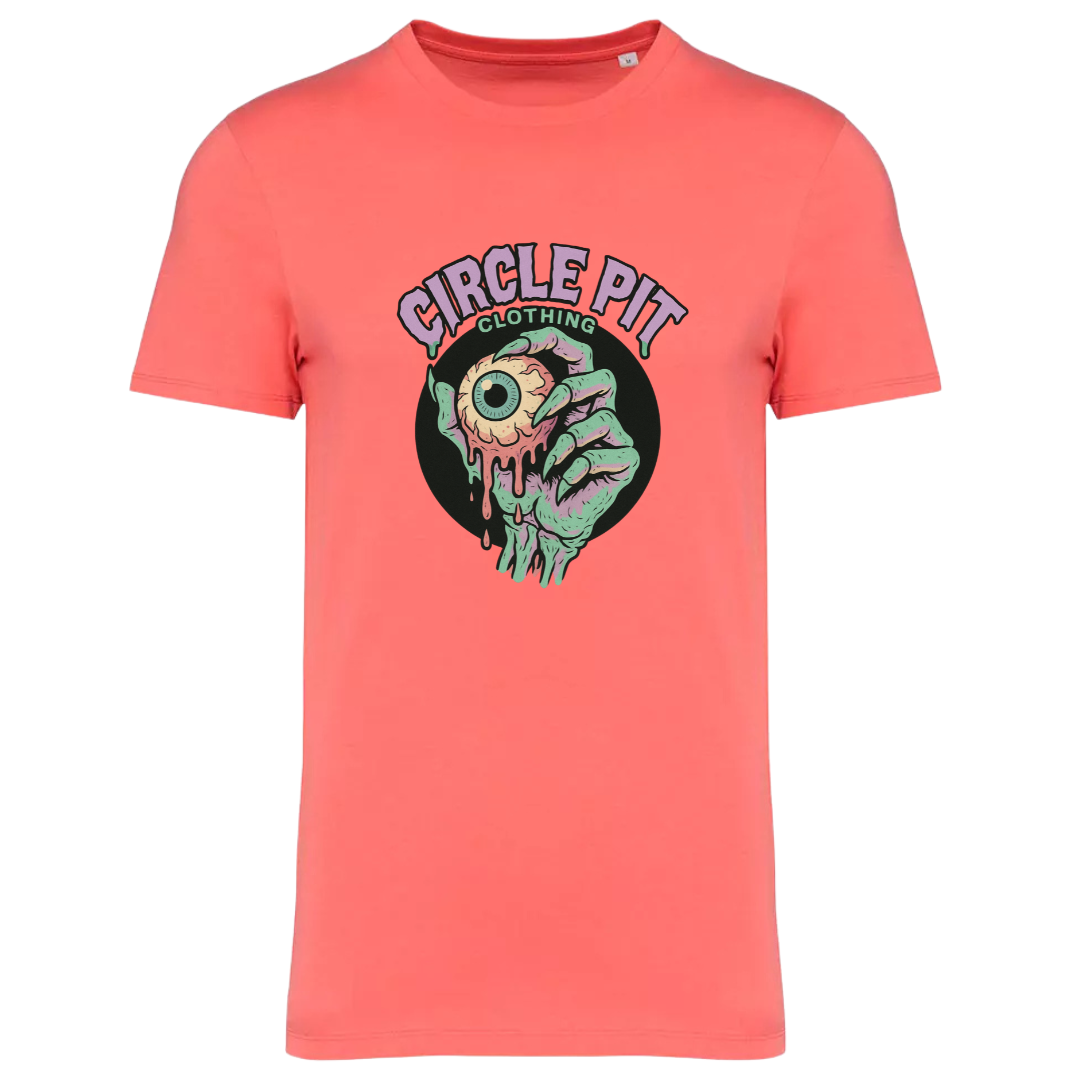 T-Shirt unisexe "zombie eye logo" (100% organic cotton / Vegan)