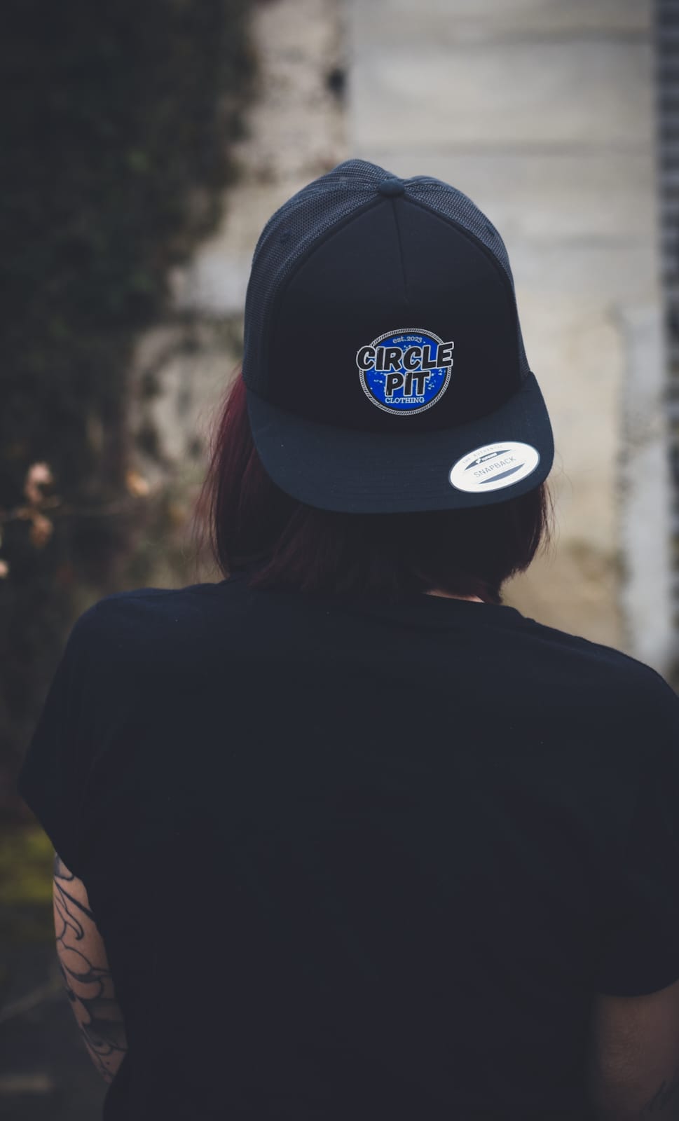 Snapback - Classic blue Logo