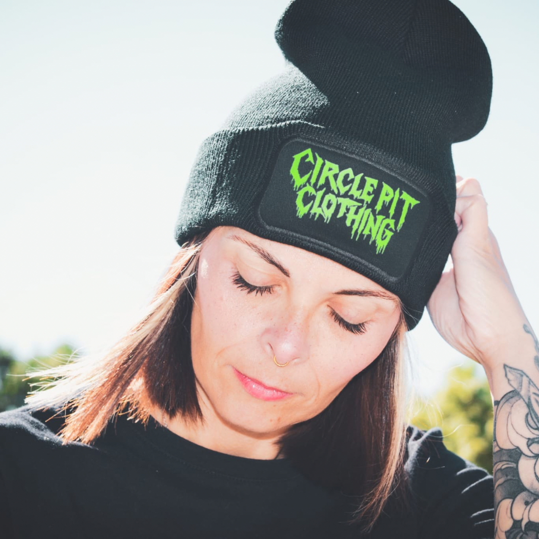 Bonnet "trash drip logo" (100% polyester recyclé)