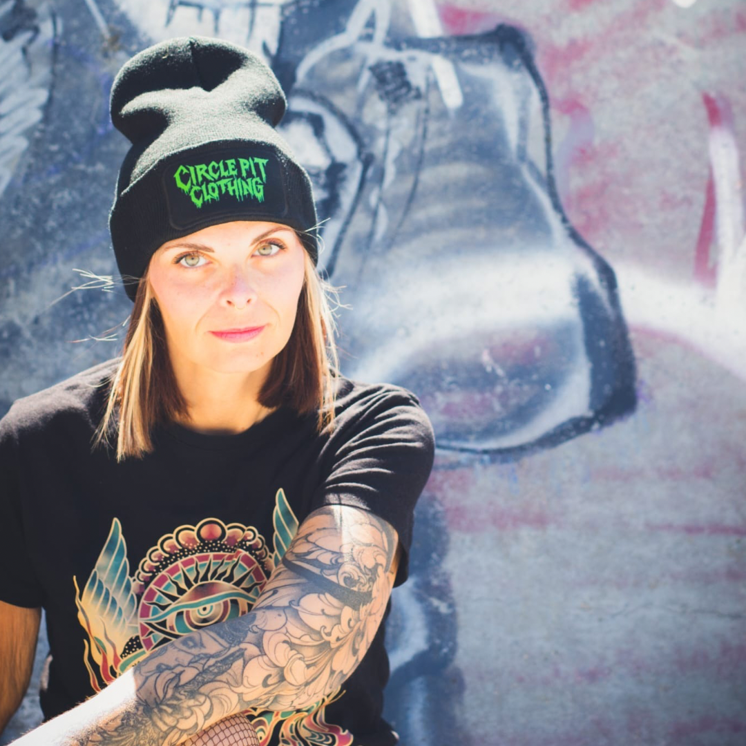 Bonnet "trash drip logo" (100% polyester recyclé)