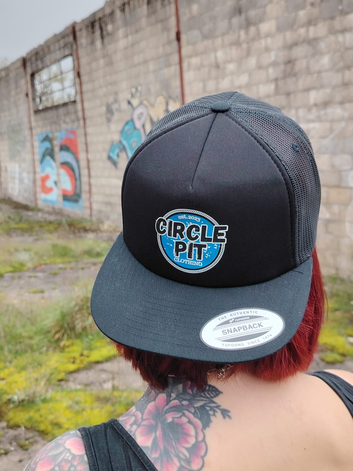 Snapback - Classic blue Logo