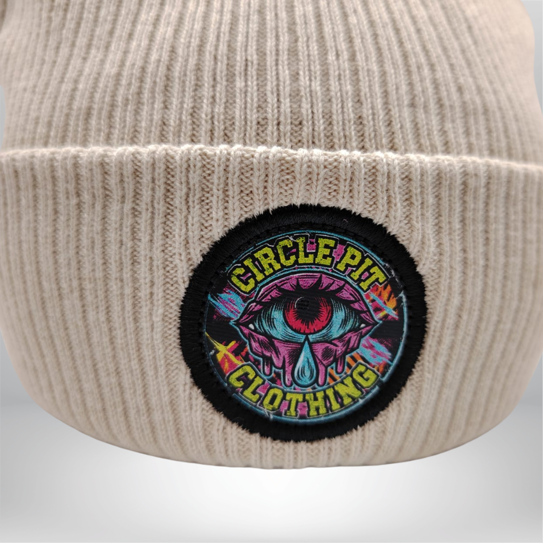 Bonnet "EYES HxC logo" (100% Cotton organic)