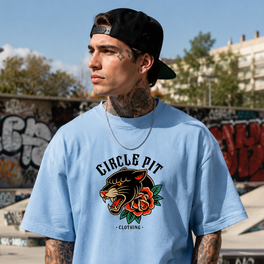 T-shirt Oversize «Panther logo »