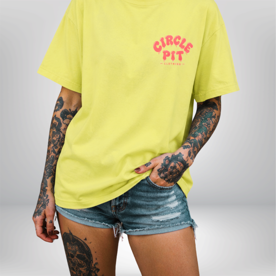 T-shirt OVERSIZE Femme "Douce violence logo" (BIENTOT DISPONIBLE)