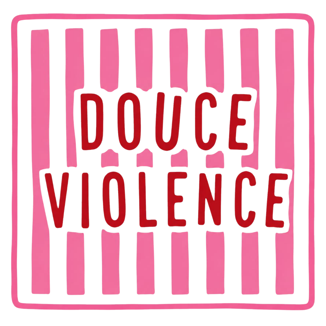 T-shirt OVERSIZE Femme "Douce violence logo" (BIENTOT DISPONIBLE)