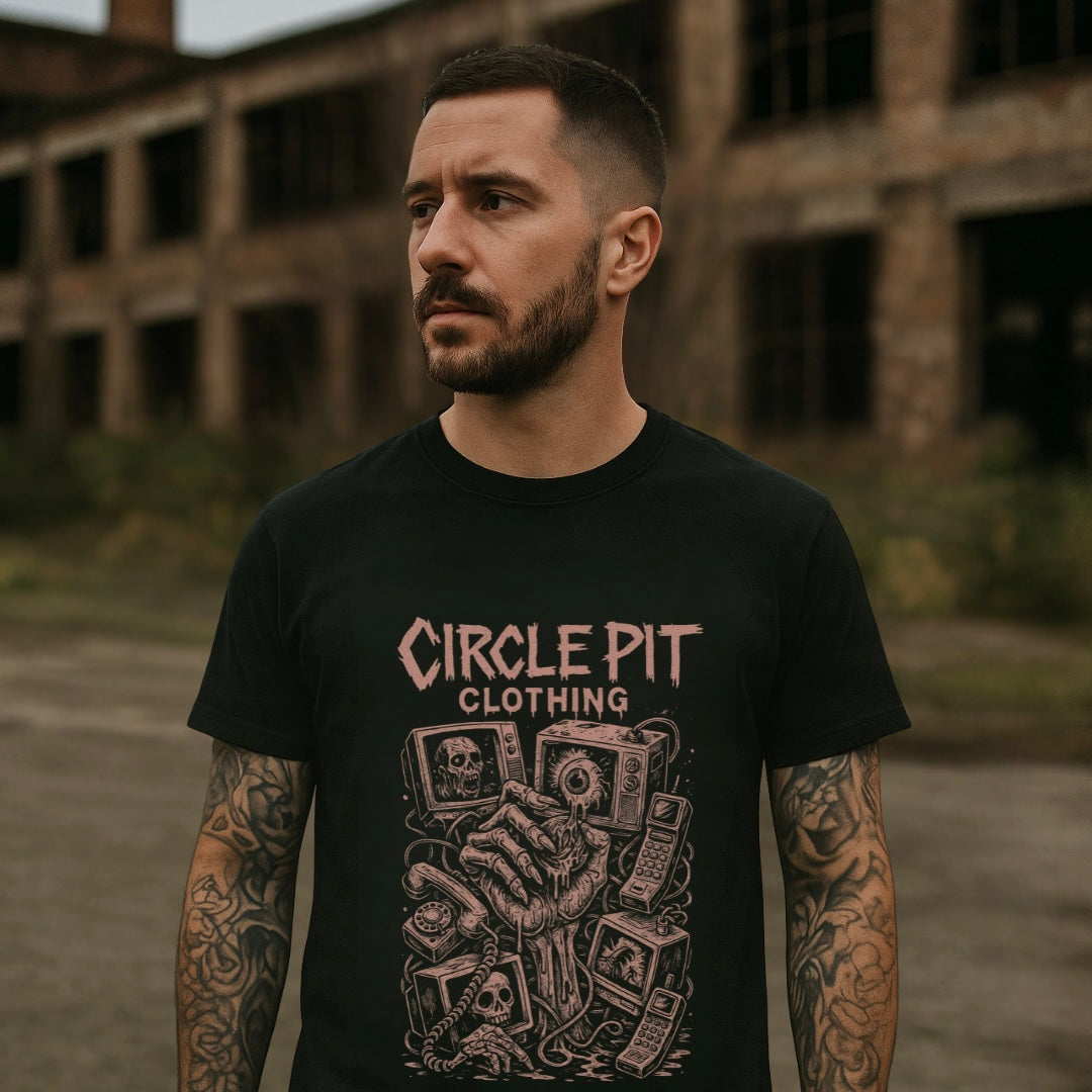 T-Shirt unisexe "fuck TV logo" (100% organic cotton / Vegan)