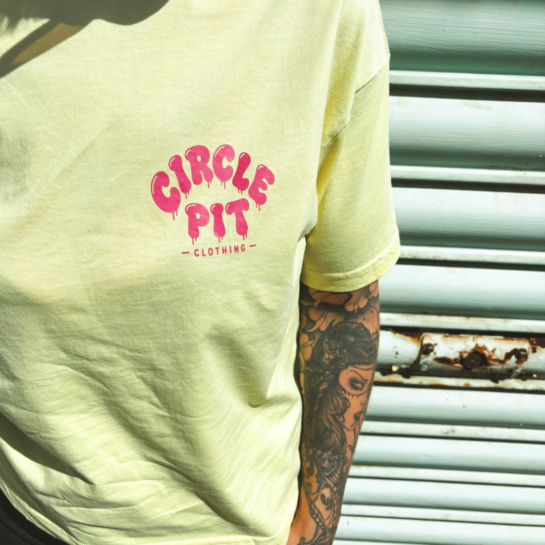 T-shirt OVERSIZE Femme "Douce violence logo"