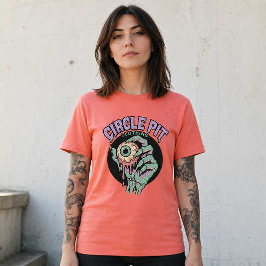 T-Shirt unisexe "zombie eye logo" (100% organic cotton / Vegan)
