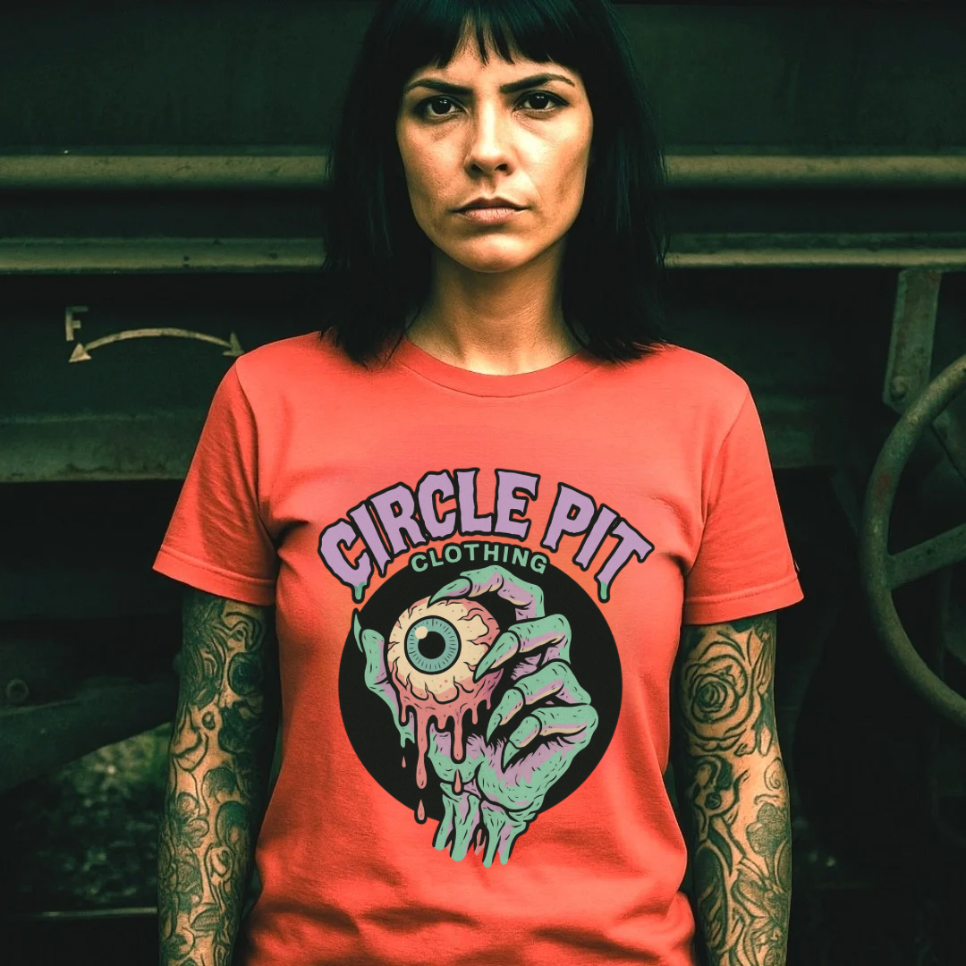 T-Shirt unisexe "zombie eye logo" (100% organic cotton / Vegan)