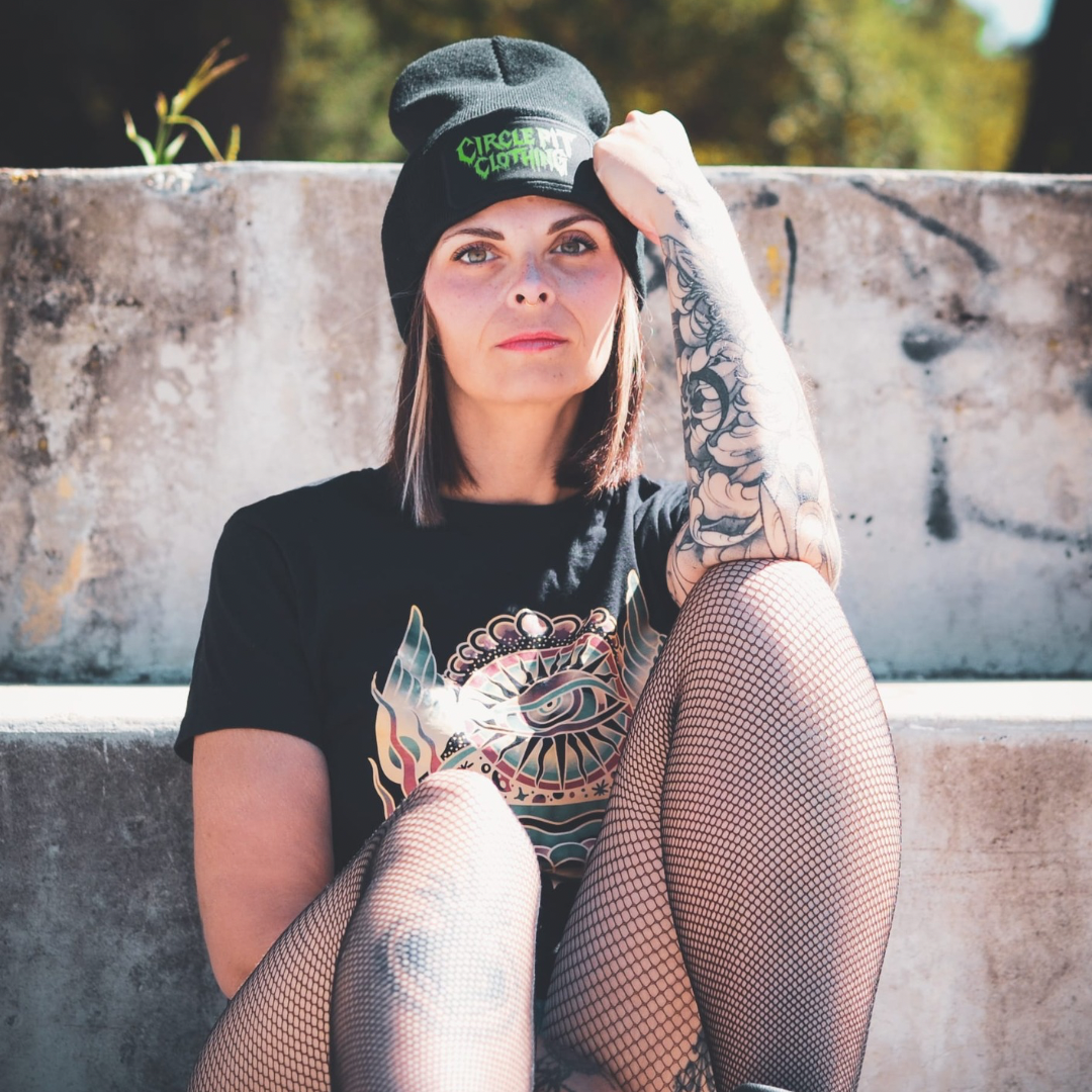 Bonnet "trash drip logo" (100% polyester recyclé)