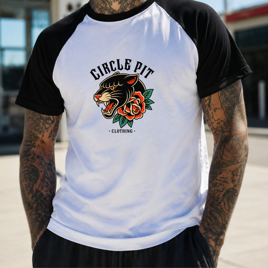T-shirt baseball « Panther logo »