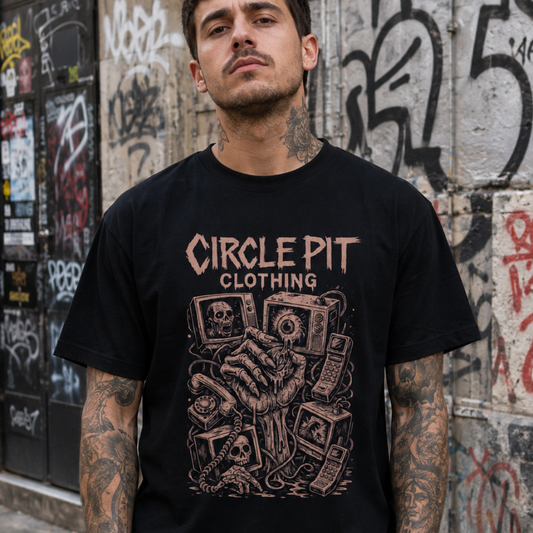 T-Shirt unisexe "fuck TV logo" (100% organic cotton / Vegan)