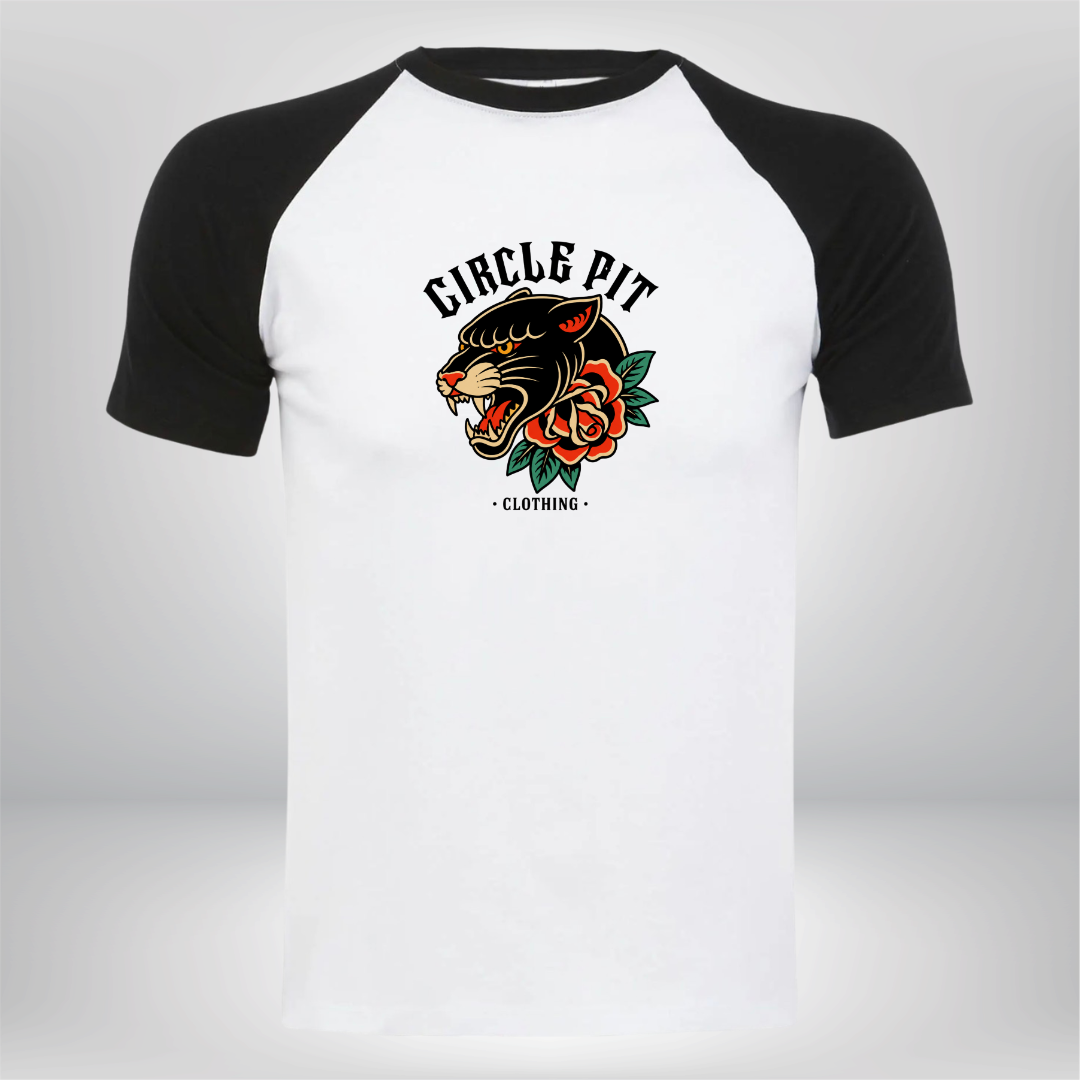 T-shirt baseball « Panther logo »
