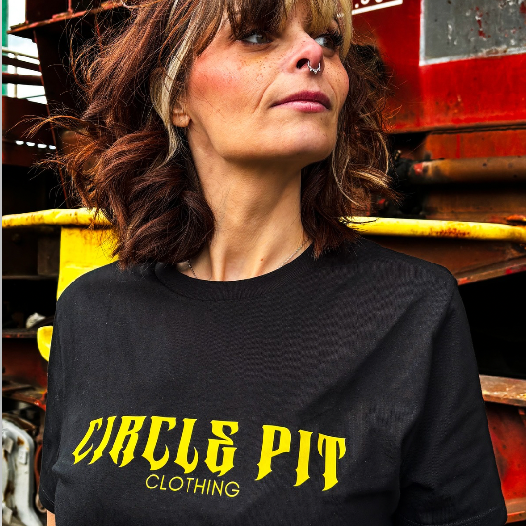 T-Shirt unisexe "gothic logo" (100% organic cotton / Vegan)