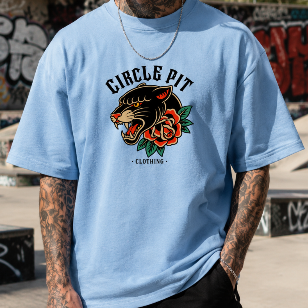 T-shirt Oversize «Panther logo »