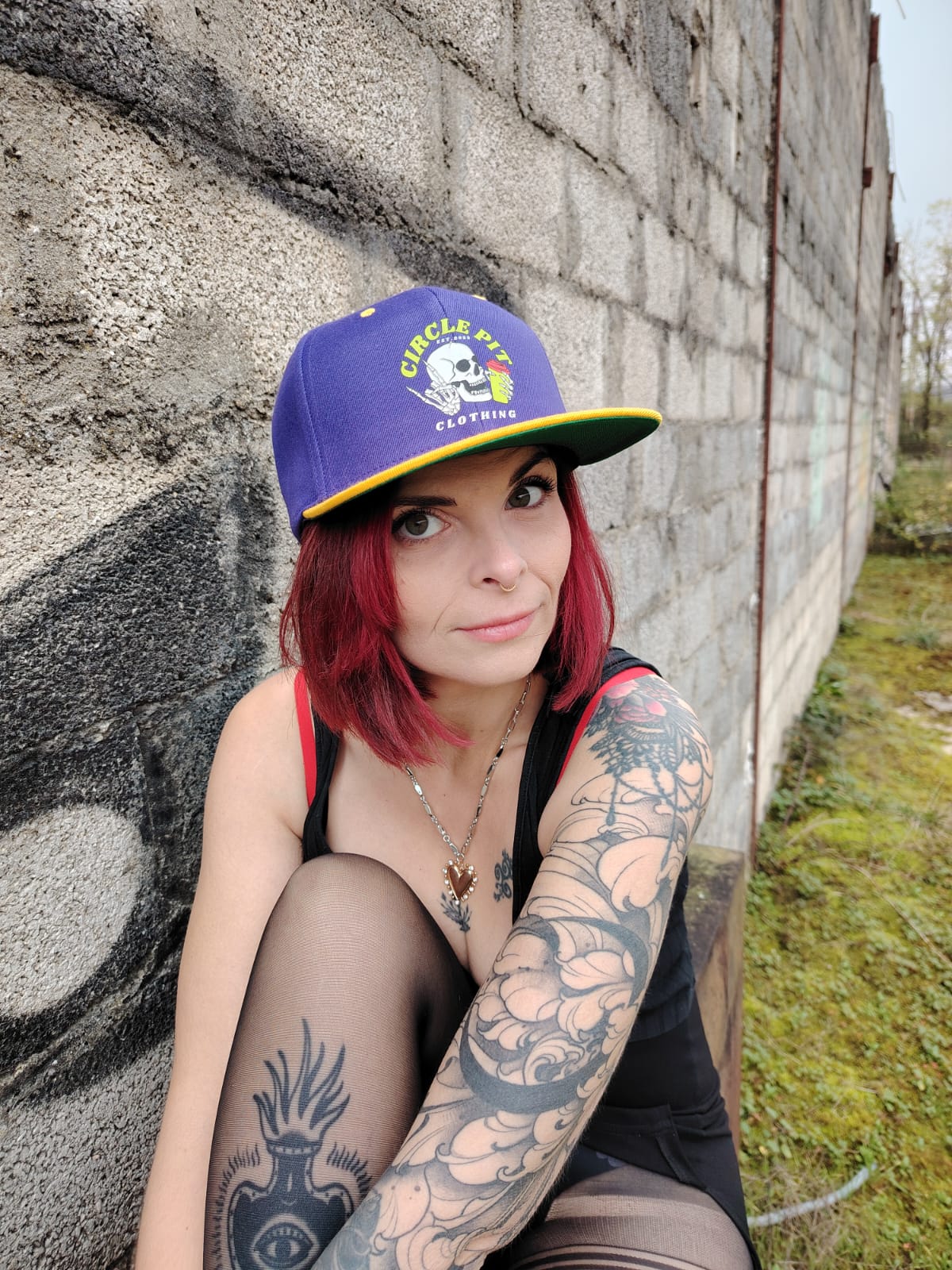 Snapback - Coffee Skull Logo