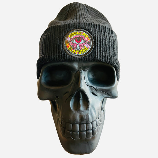 Bonnet " EYES HxC logo" (100% organic cotton)